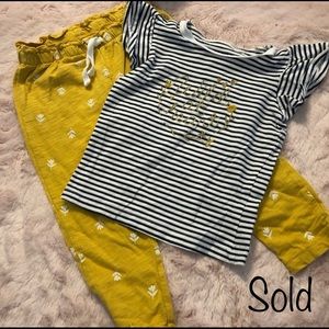 Wild at Heart pant/shirt set by Carter’s